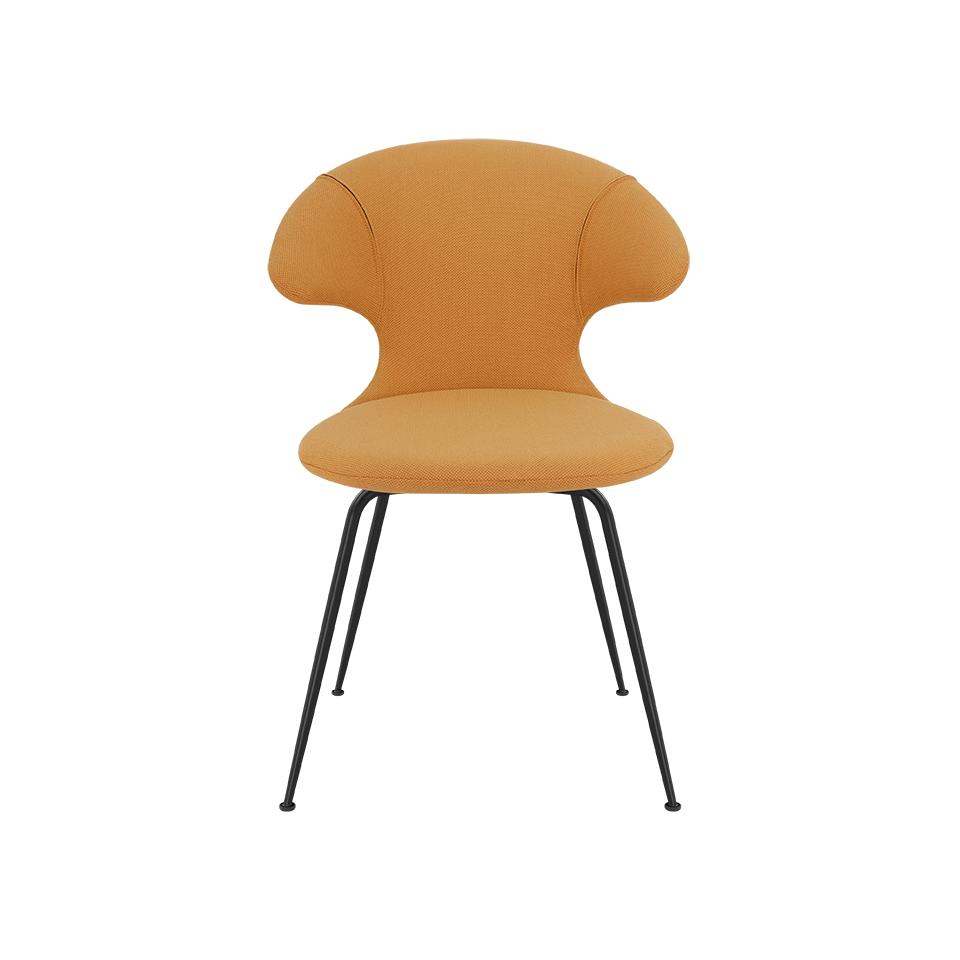 UMAGE Time Flies Chair, Horizons, Black Legs - Tangerine