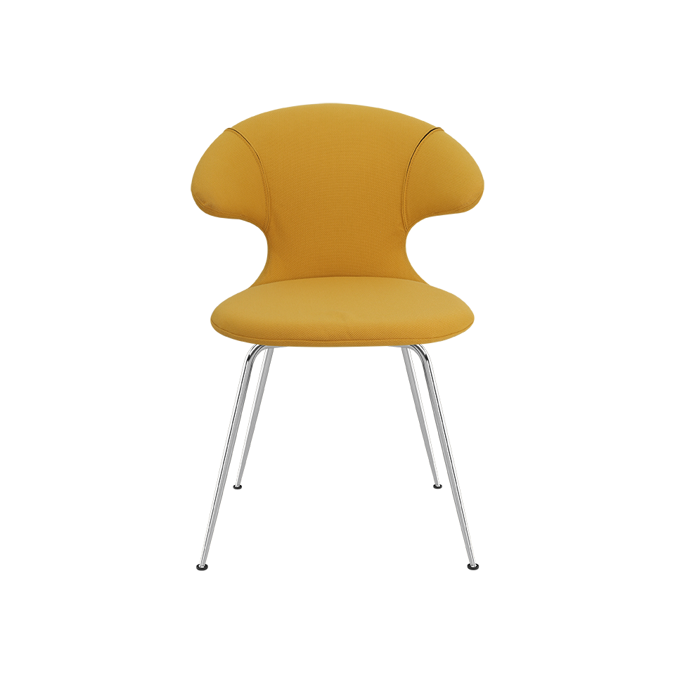 UMAGE Time Flies Chair, Horizons, Chrome Legs - Curry Sun