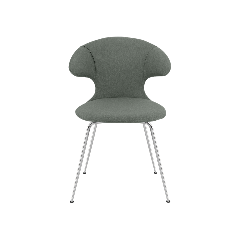 UMAGE Time Flies Chair, Horizons, Chrome Legs - Morning Meadows