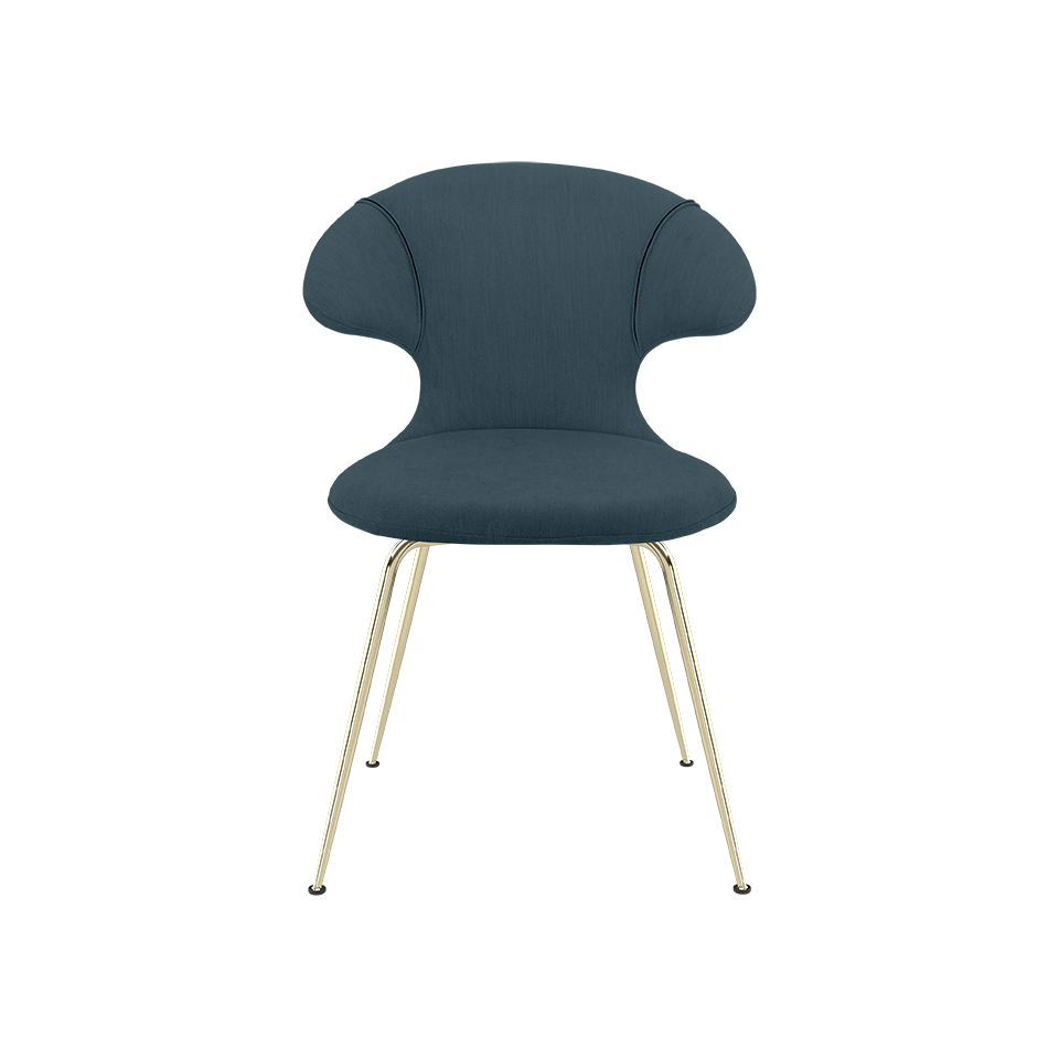 UMAGE Time Flies Chair, Horizons, Brass Legs - Jet Air Blue