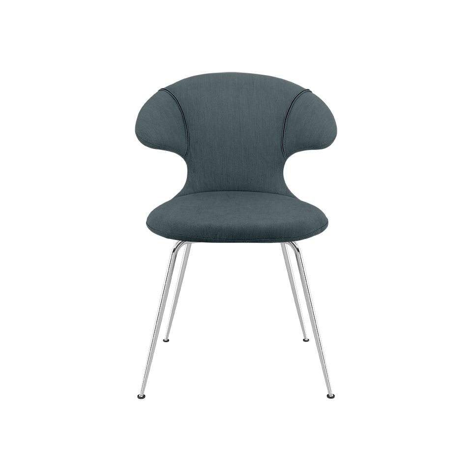 UMAGE Time Flies Chair, Horizons, Chrome Legs - Quantum Blue