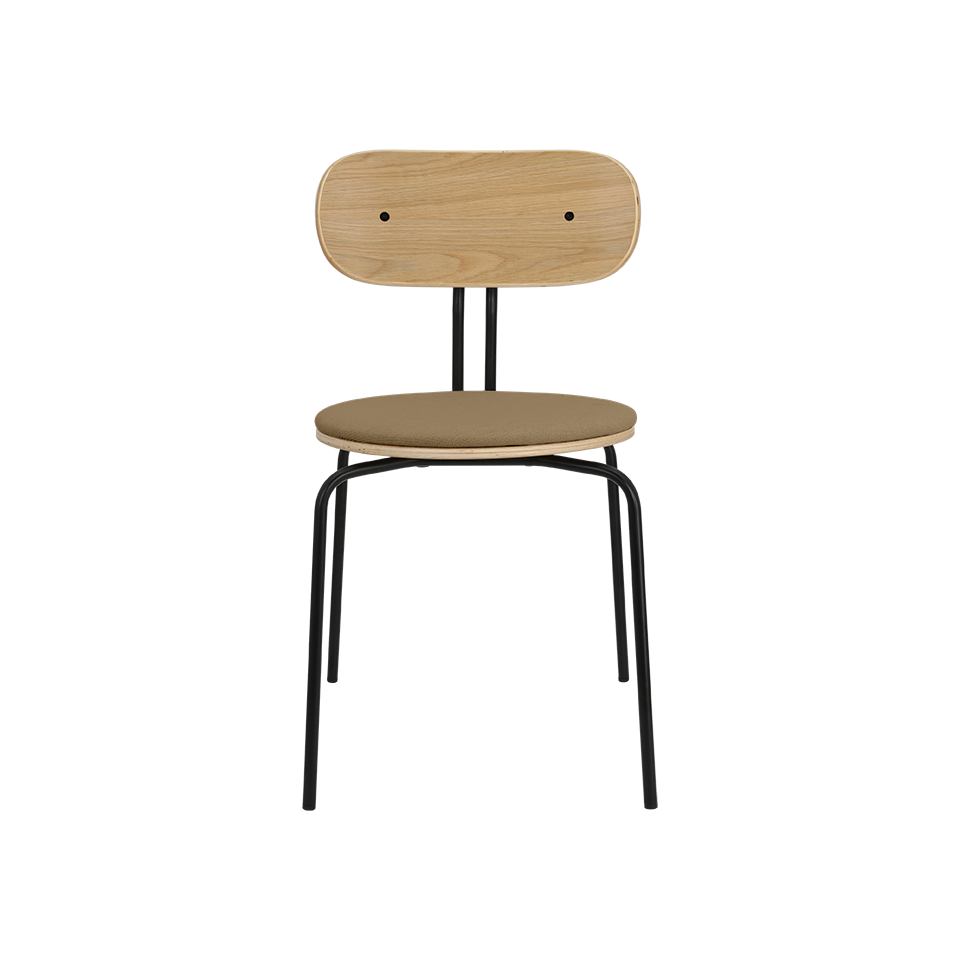 UMAGE Curious Chair, Black Legs - Sugar Brown