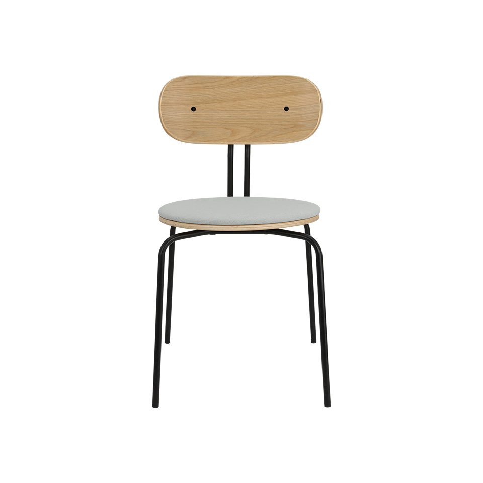 UMAGE Curious Chair, Black Legs - Sterling