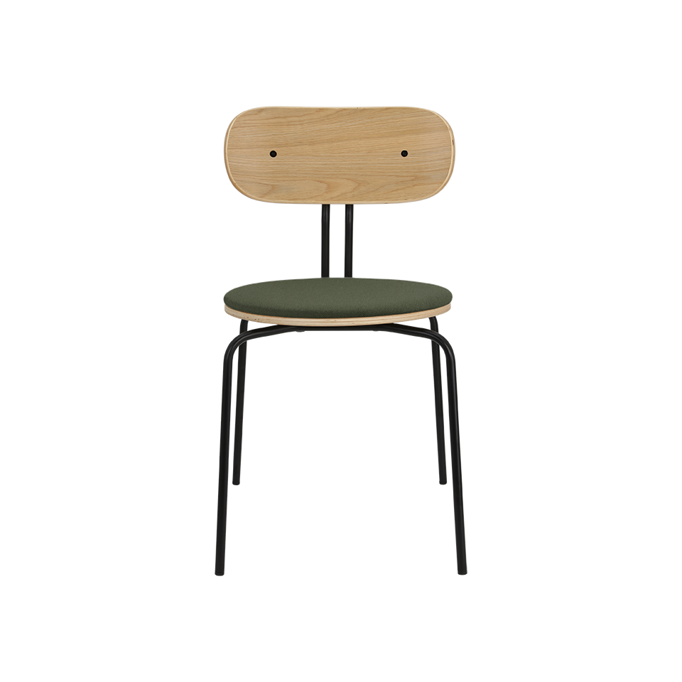 UMAGE Curious Chair, Black Legs - Racing Green