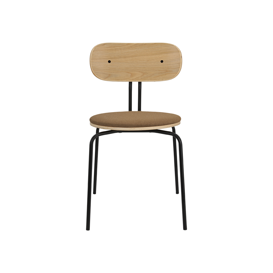 UMAGE Curious Chair, Black Legs - Caramel