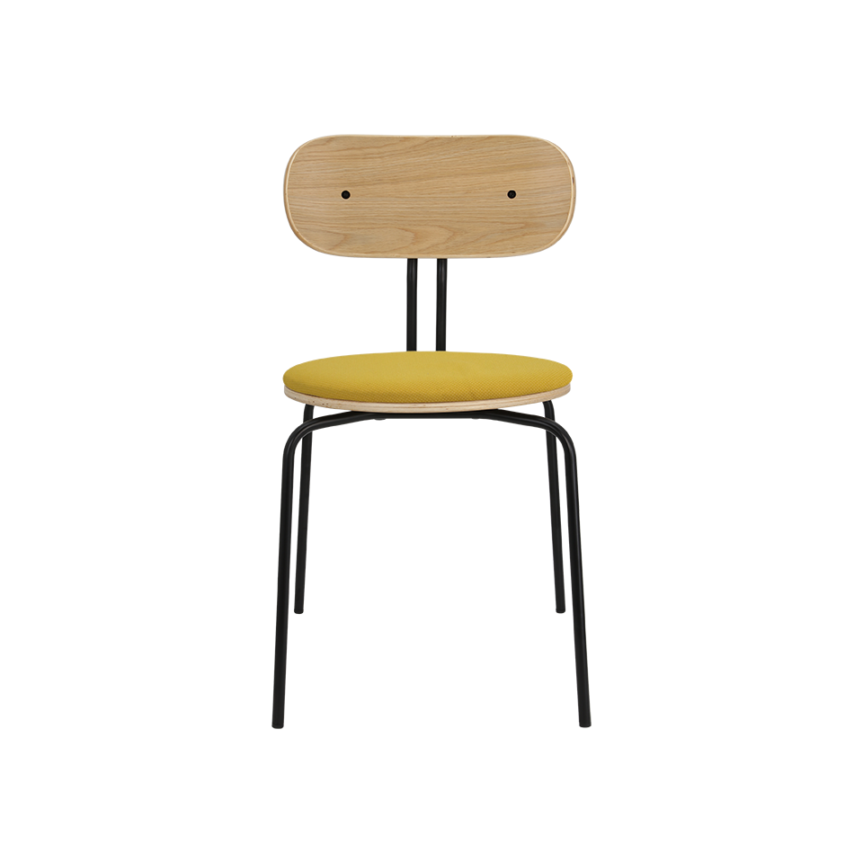 UMAGE Curious Chair, Black Legs - Curry Sun