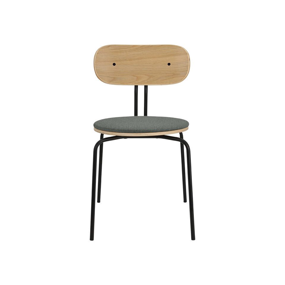 UMAGE Curious Chair, Black Legs - Morning Meadows
