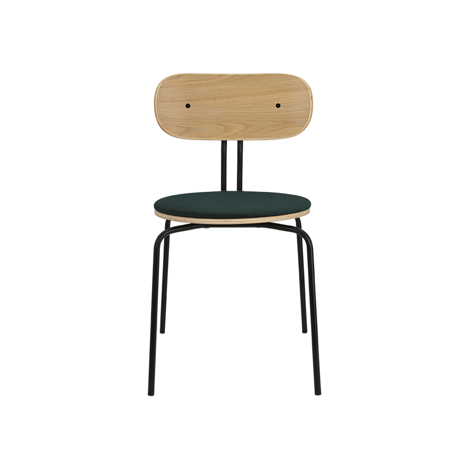 UMAGE Curious Chair, Black Legs - Calm Seas