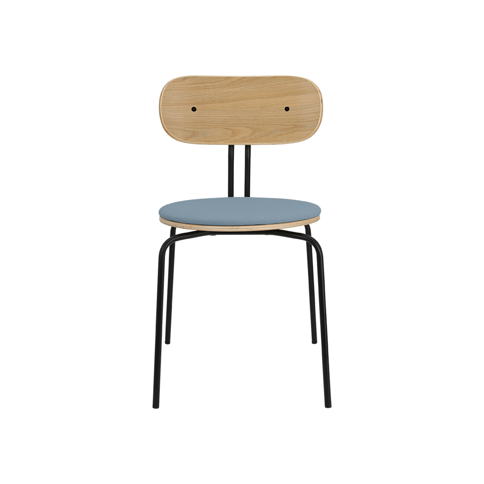 UMAGE Curious Chair, Black Legs - Bright Skies