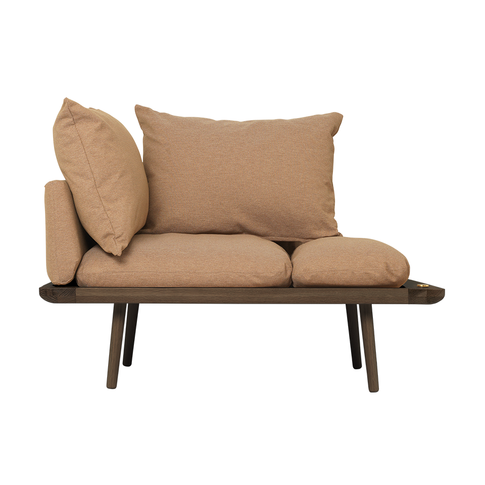 UMAGE Lounge Around 1.5 seater, Horizons, Dark Oak - Sugar Brown
