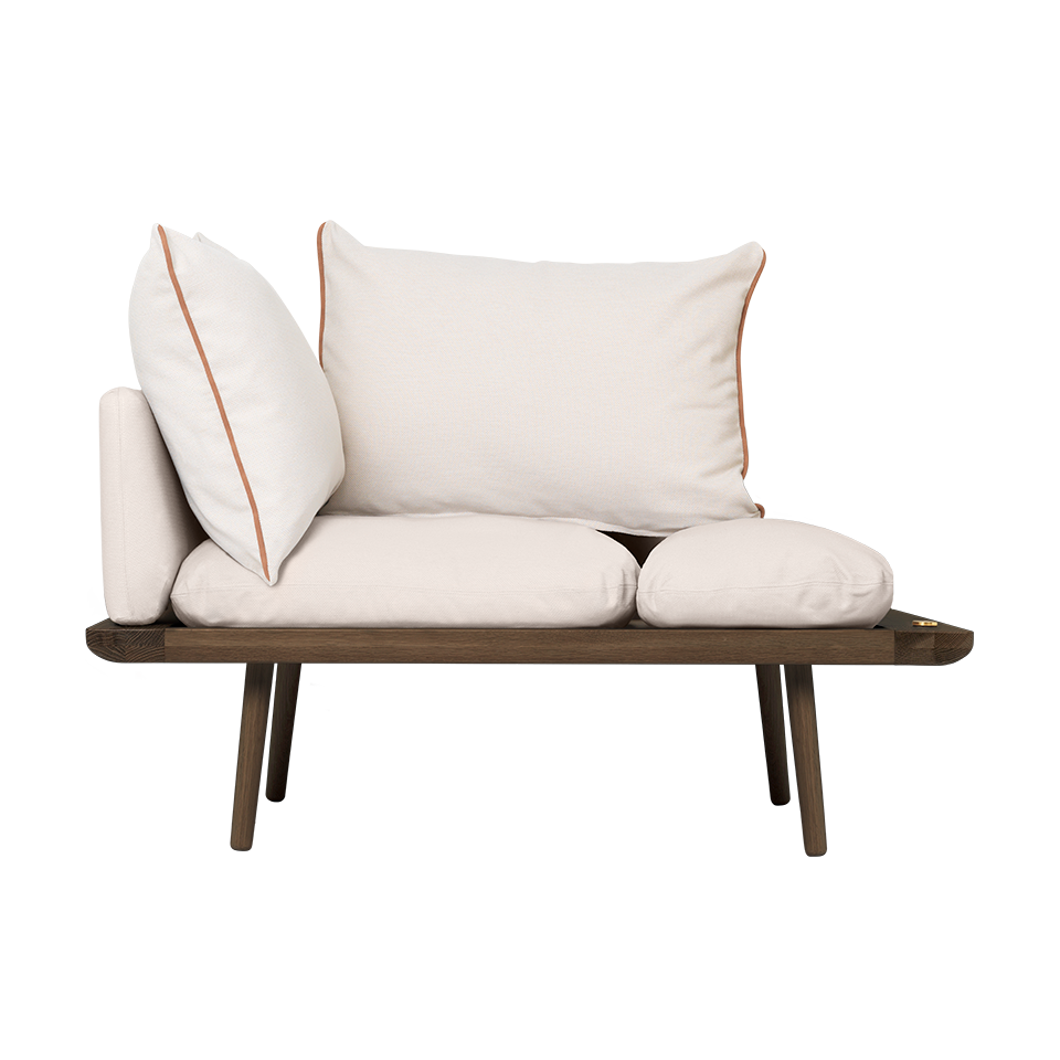 UMAGE Lounge Around 1.5 seater, Horizons, Dark Oak - White Sands