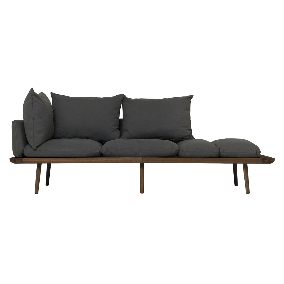 UMAGE Lounge Around 3 Seater, Horizons, Dark Oak - Shadow