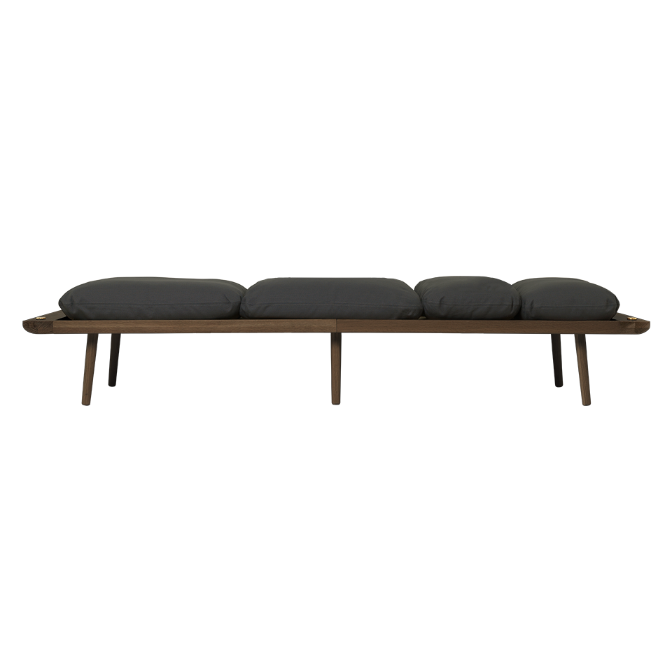 UMAGE Lounge Around Daybed, Horizons, Dark Oak - Shadow