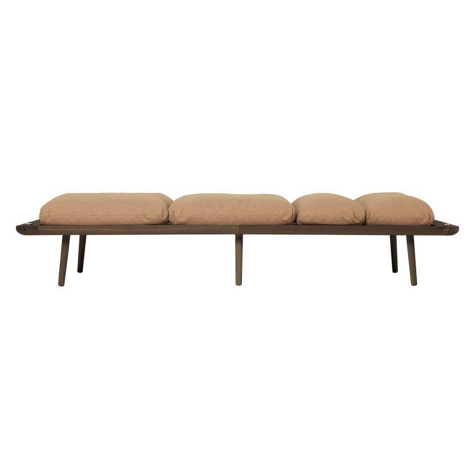 UMAGE Lounge Around Daybed, Horizons, Dark Oak - Sugar Brown