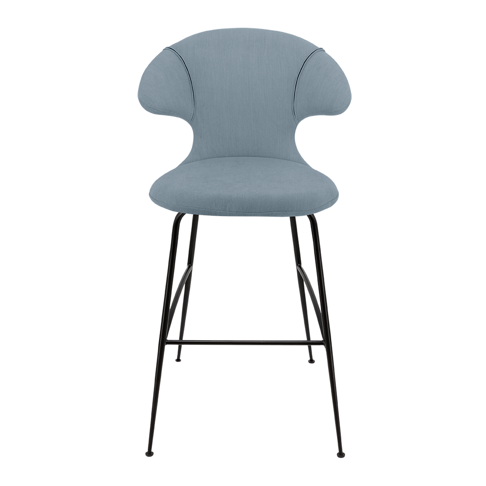 UMAGE Time Flies Bar Stool, Black Legs - Bright Skies