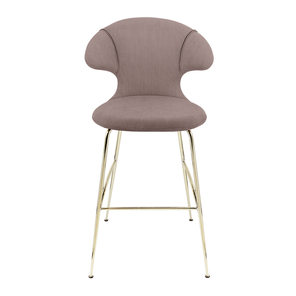 UMAGE Time Flies Bar Stool, Brass Legs - Monrose