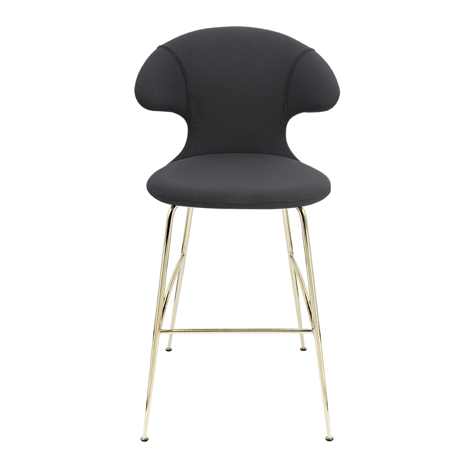 UMAGE Time Flies Bar Stool, Brass Legs - Shadow