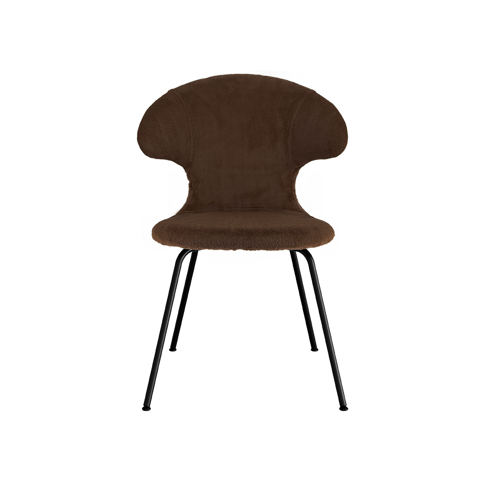 UMAGE Time Flies Chair, Horizons, Black Legs - Teddy Brown