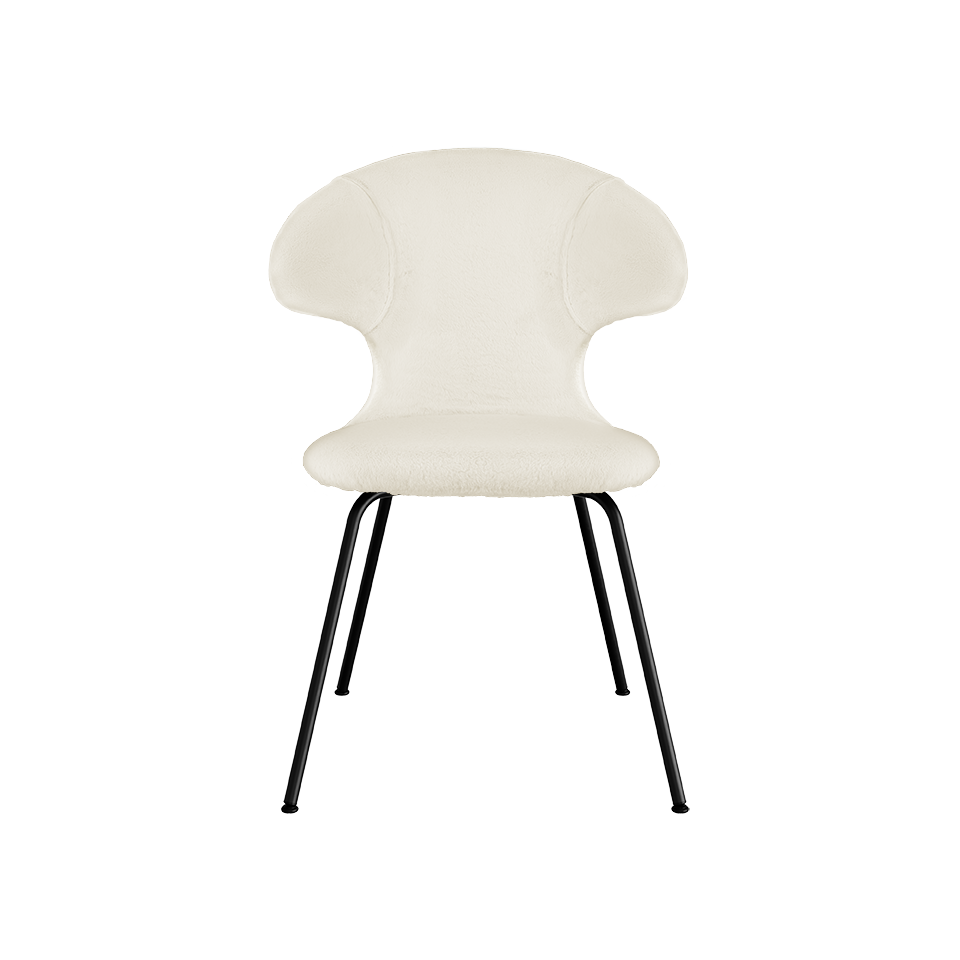 UMAGE Time Flies Chair, Horizons, Black Legs - Teddy White