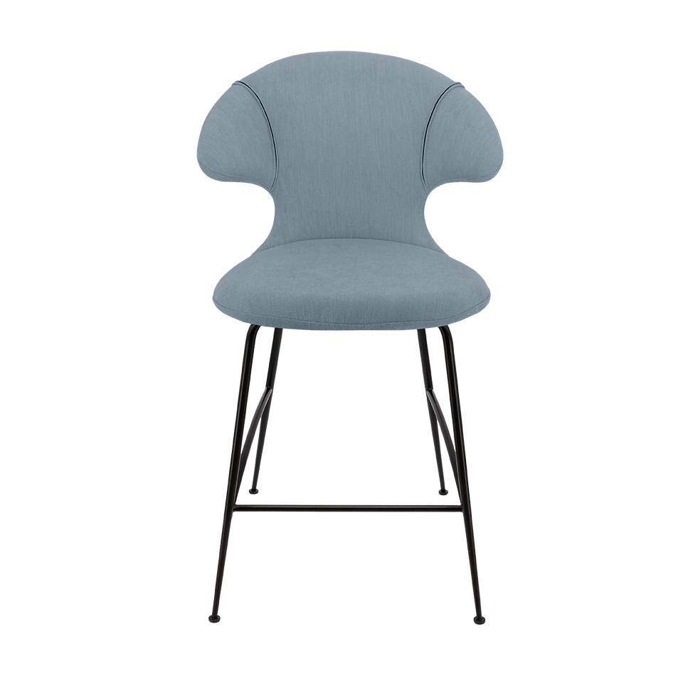 UMAGE Time Flies Counter Stool, Black Legs - Bright Skies
