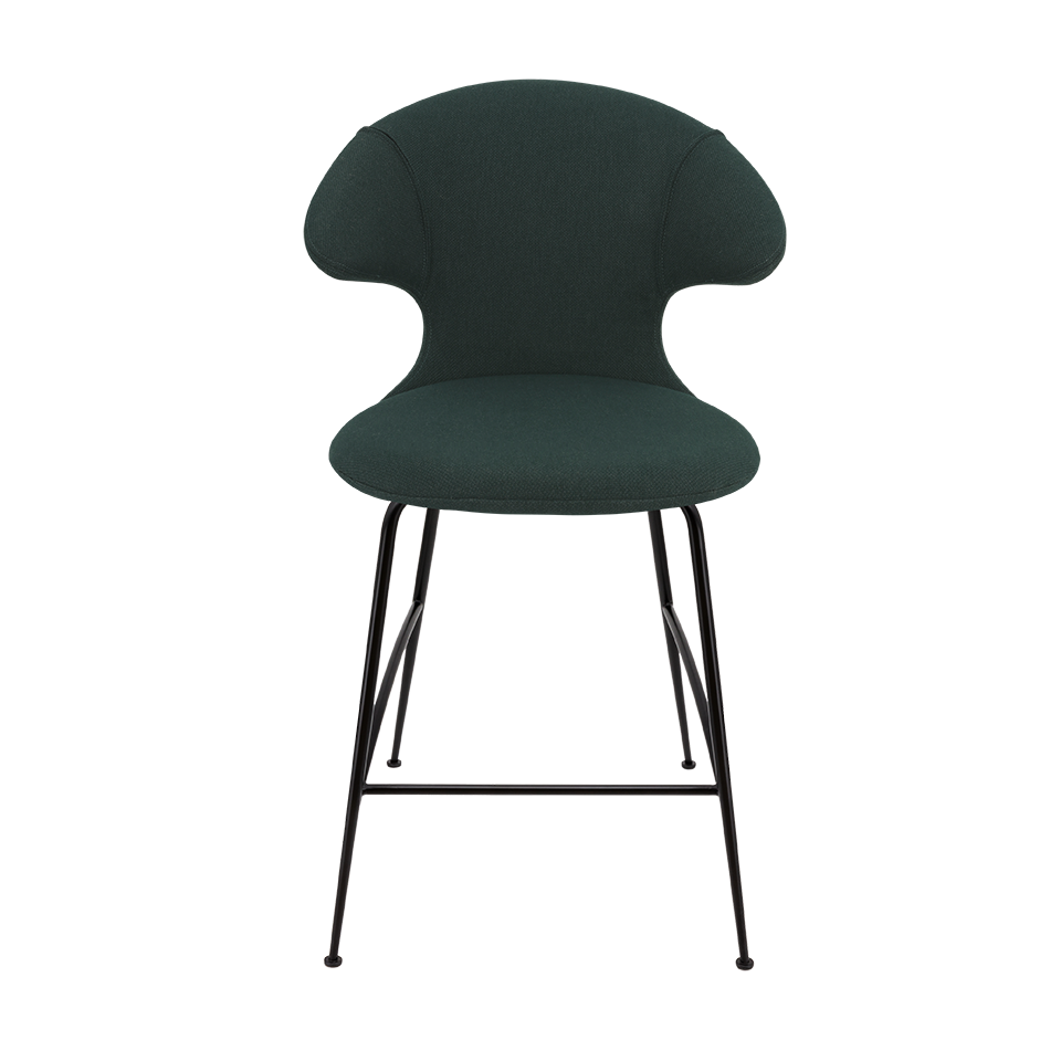 UMAGE Time Flies Counter Stool, Black Legs - Calm Seas