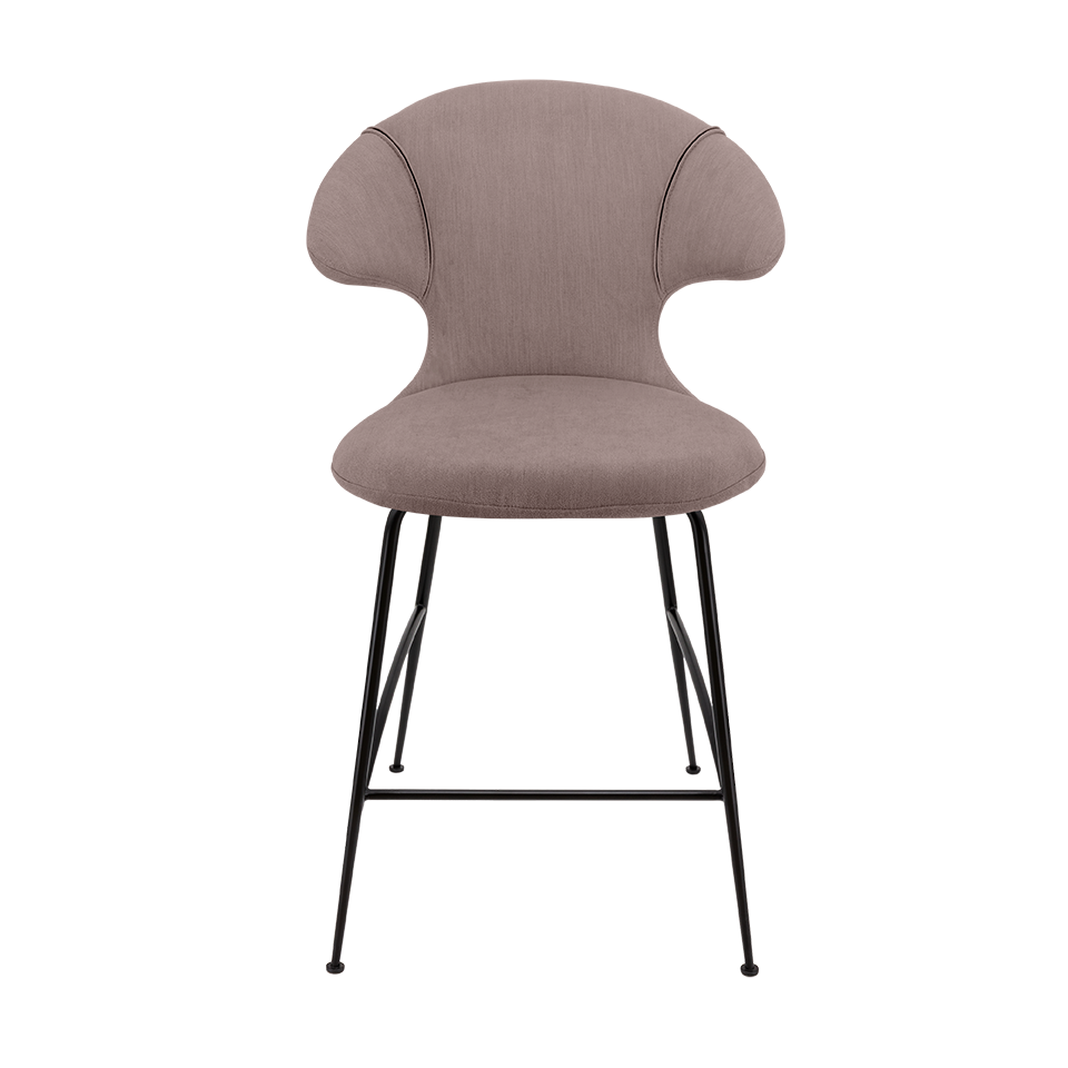 UMAGE Time Flies Counter Stool, Black Legs - Monrose