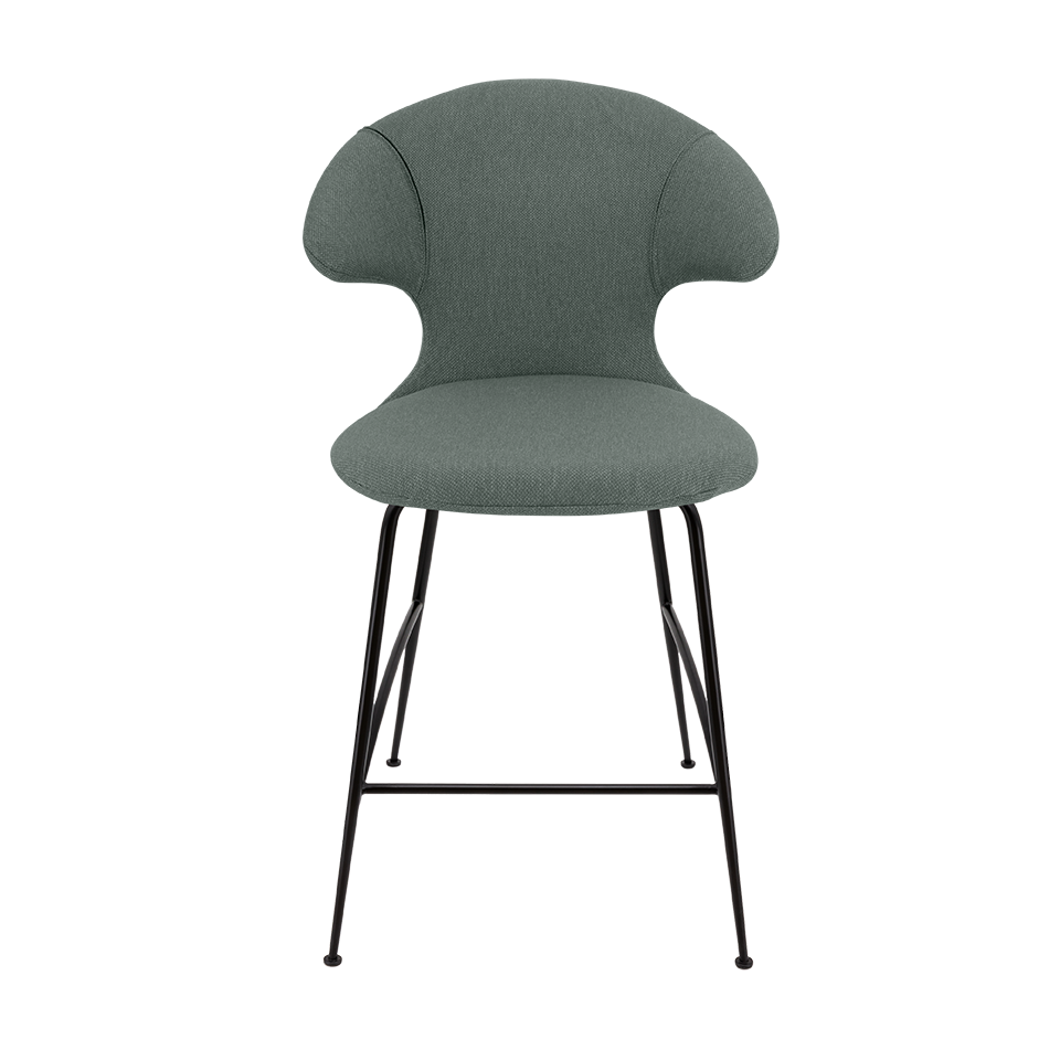 UMAGE Time Flies Counter Stool, Black Legs - Morning Meadows