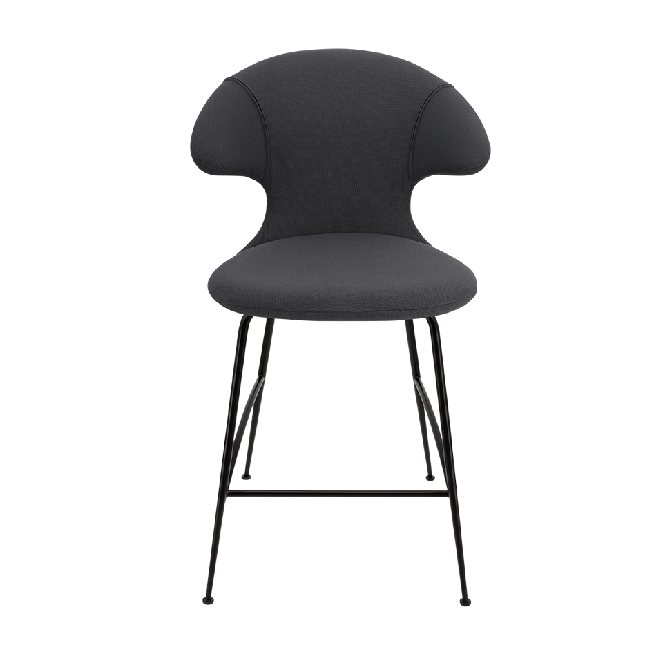 UMAGE Time Flies Counter Stool, Black Legs - Shadow