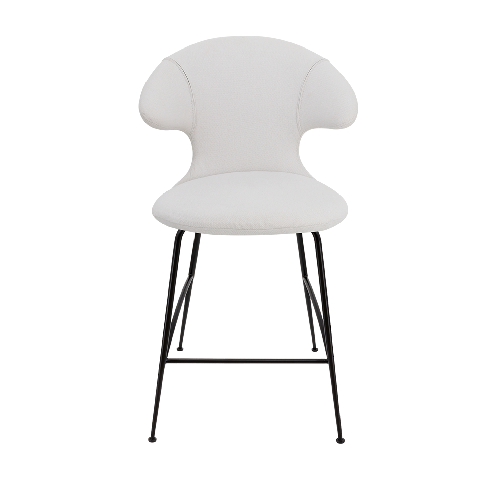 UMAGE Time Flies Counter Stool, Black Legs - Sterling