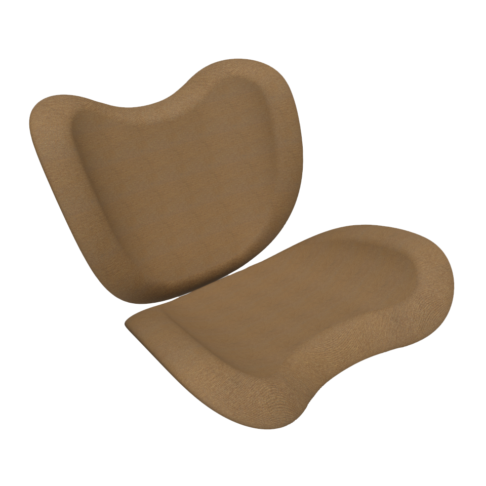 A Conversation Piece Horizons Upholstery, Low - Sugar Brown
