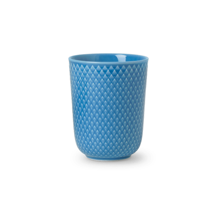 Lyngby Porcelæn Rhombe Color Mug - Mug, Blue, V: 11.2 oz