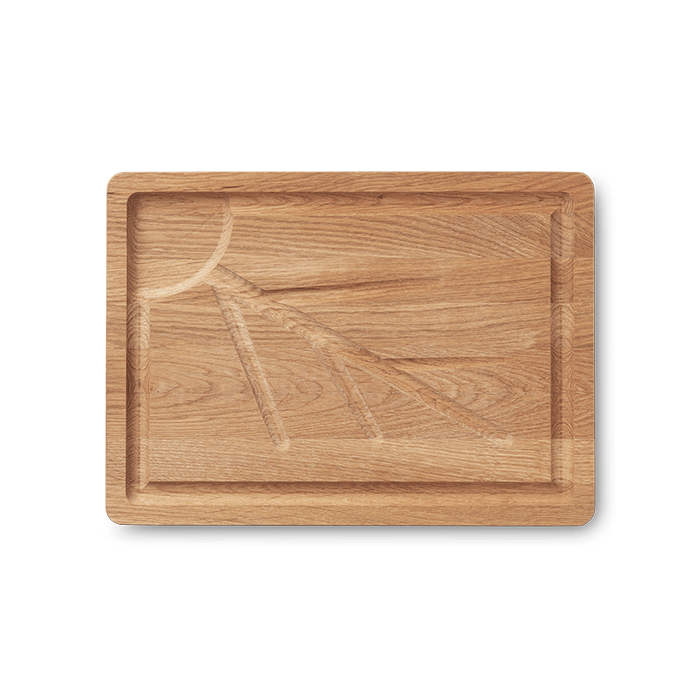 Kay Bojesen Menageri - Chopping Board, Oak, W: 15.7