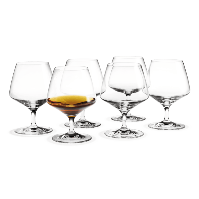 Holmegaard Perfection - Brandy Glass, V: 12.2 oz, 6 Pcs.