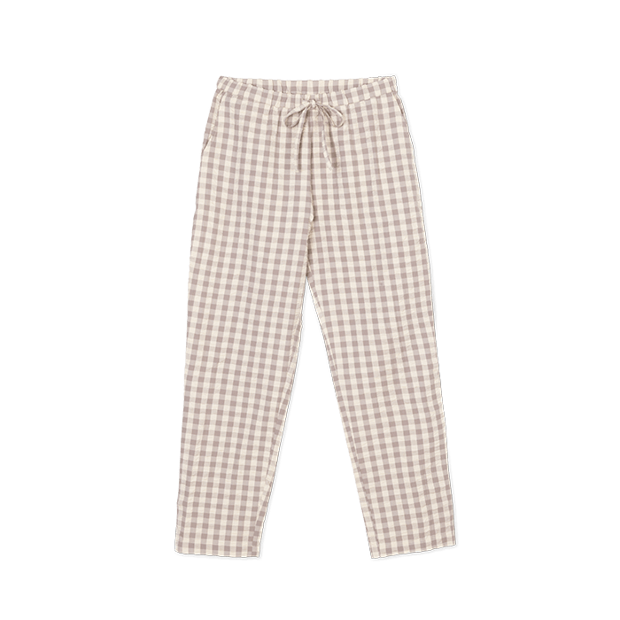 JUNA Bæk&Bølge Barbara Lounge Pants - Grey/Birch, M/L