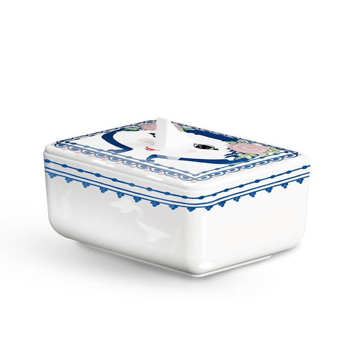 Bjørn Wiinblad Dora Serveware - Bonbonniere, H: 3.1