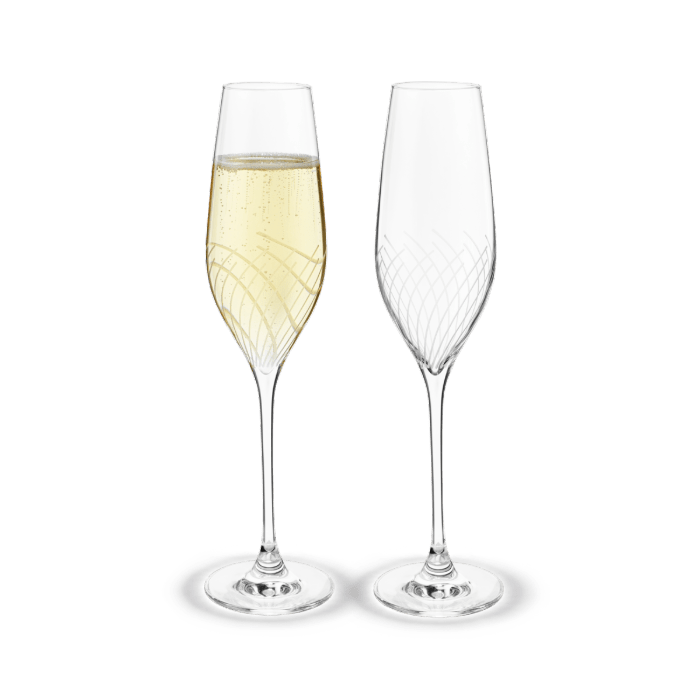 Holmegaard Cabernet Lines - Champagne Glass