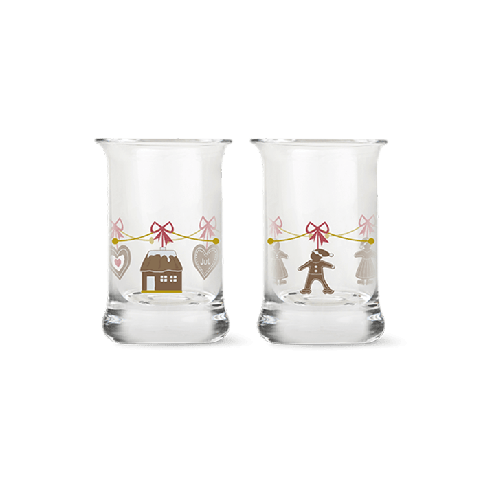 Holmegaard Christmas Dram Glasses 2023, 1 oz, 2 pcs.