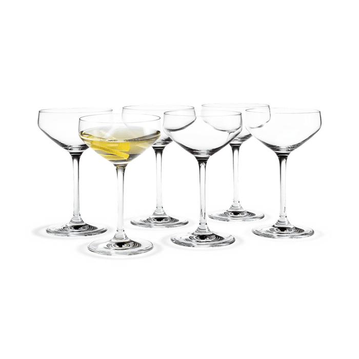 Holmegaard Perfection - Martini Glass, V: 9.8 oz, 6 Pcs.
