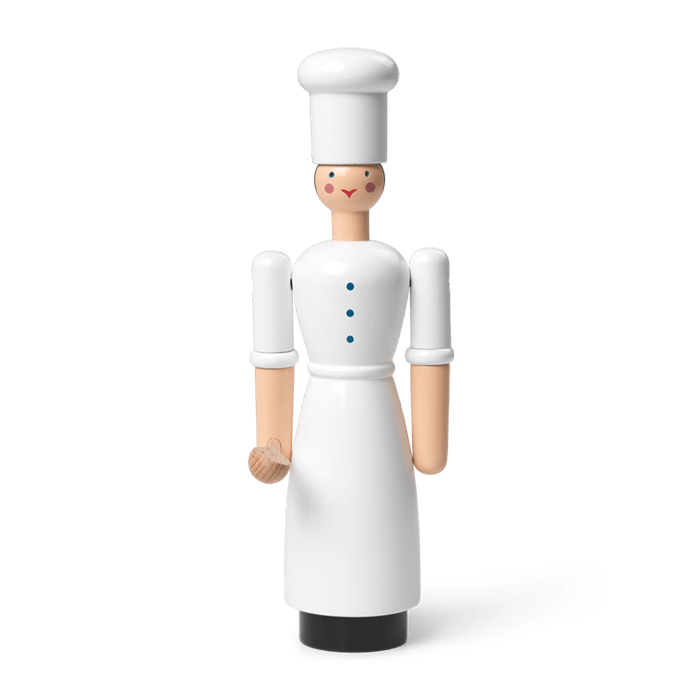 Kay Bojesen Figurines - Cook Girl, White, H: 6.9