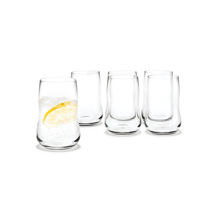 Holmegaard Future - Tumbler, Clear, V: 8.5 oz, 6 Pcs.