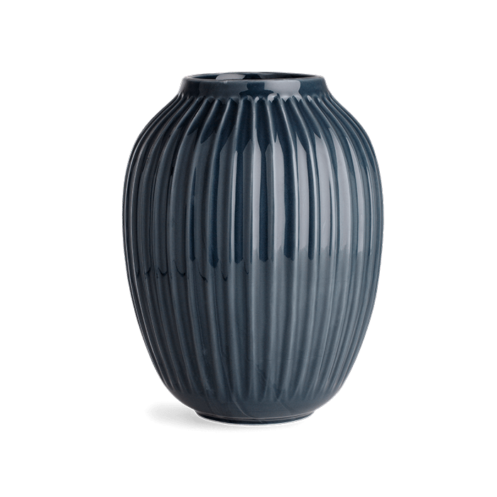 Kahler Hammershoi Vases - Anthracite Grey, H: 10.0
