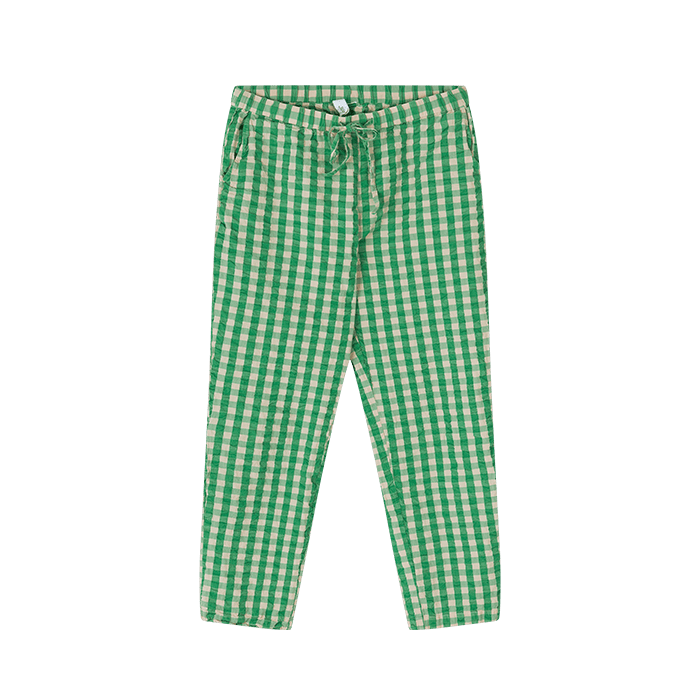 JUNA Bæk&Bølge Barbara Lounge Pants - Green/Sand, M/L