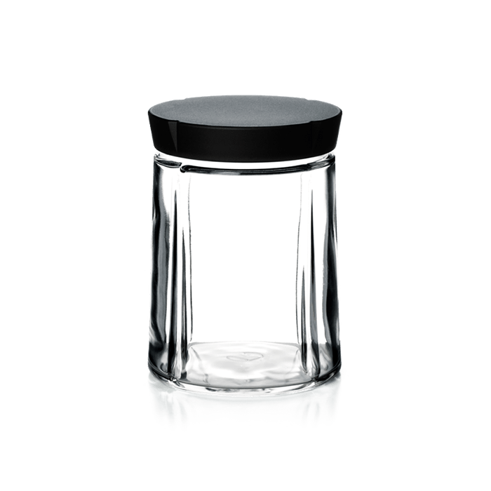 Rosendahl Grand Cru Storage Jar - Black, V: 25.4 oz