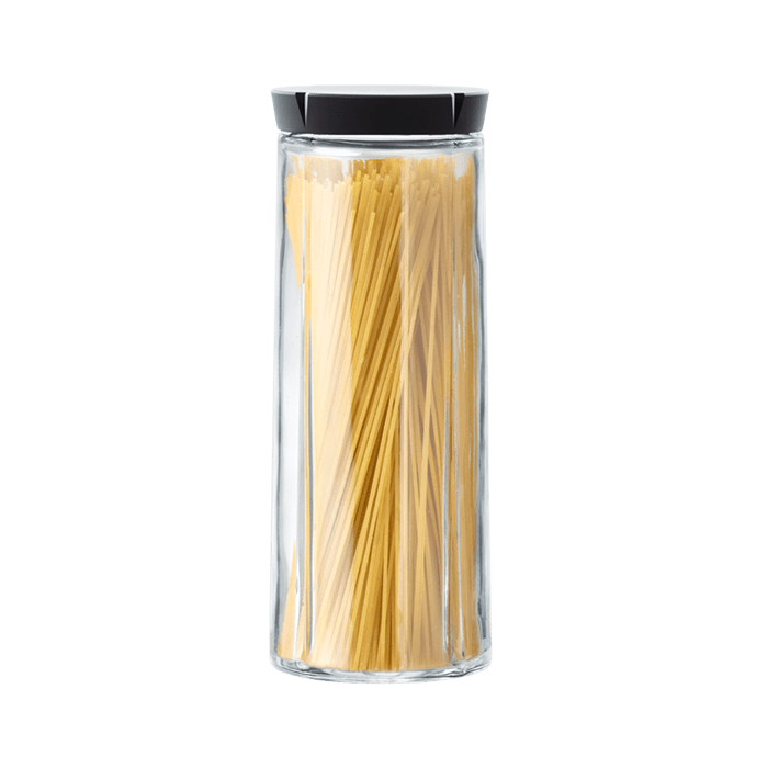 Rosendahl Grand Cru Storage Jar - Black, V: 67.6 oz