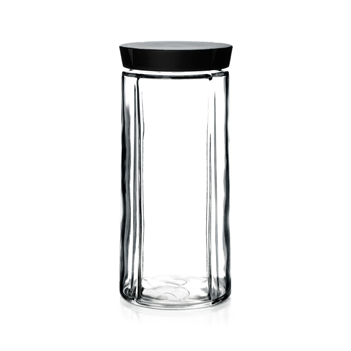 Rosendahl Grand Cru Storage Jar - Black, V: 50.7 oz