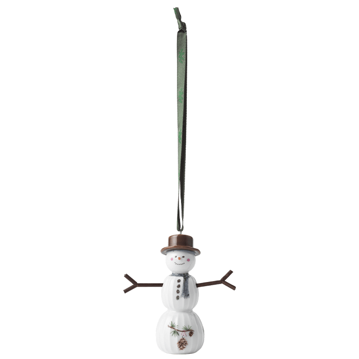 Kahler Hammershoi Christmas 2024 - Hanging Snowman, H: 3.7