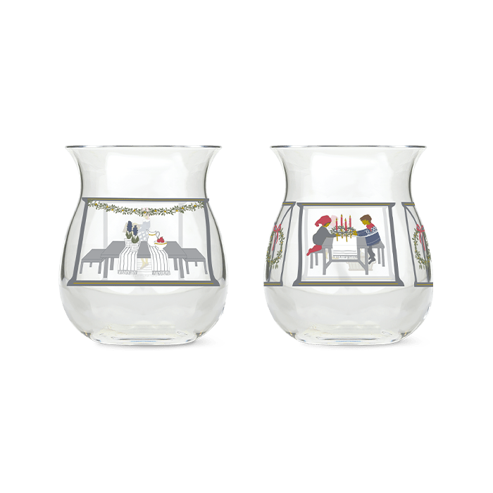 Holmegaard Christmas 2024 - Tealight Holder, Multi, H: 3.0