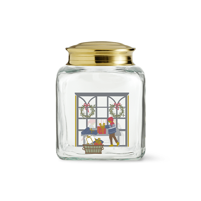 Holmegaard Christmas 2024 - Biscuit Jar, Multi, H: 6.3