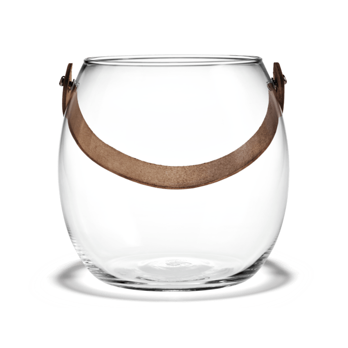 Holmegaard Design With Light Jar, Clear - 6.7 inches