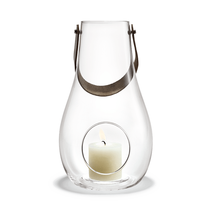 Holmegaard Design with Light - Lantern, Clear, H: 9.8